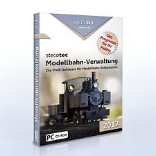 Stecotec Model Railway Management 2017 [CD VERSION] Software / Program for Collectors picture