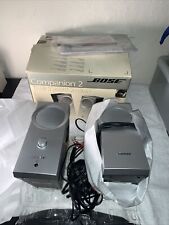BOSE COMPANION 2 MULTIMEDIA SPEAKERS IN BOX Tested Works Amazing Sound Mint picture