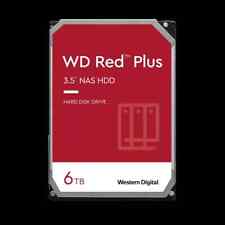 Western Digital 6TB WD Red Plus NAS HDD, Internal 3.5'' Hard Drive - WD60EFPX picture