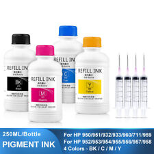 4*250ML Pigment Ink For HP 950 951 932 933 952 953 954 955 956 957 711 960 8100 picture