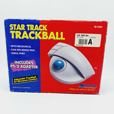 Micro Innovations Track Ball Mouse Stk-4000 STK4000 W/ Box & Install Disc picture