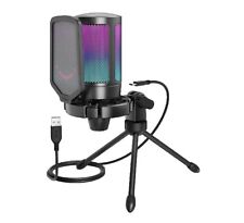 FIFINE Gaming PC USB Microphone, Podcast Condenser Mic, Tripod Stand, Pop Filter picture
