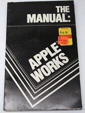 Vintage Apple Works The Manual By Robert E. Williams 1985 Paperback First Print picture