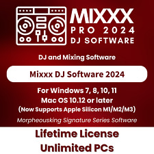 Mixxx PRO 2024 DJ Mixing Software | Controller Support | Record - Broadcast | CD picture