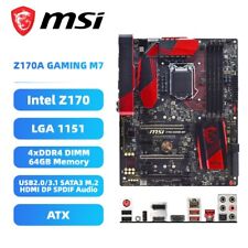 MSI Z170A GAMING M7 Motherboard ATX Intel Z170 LGA1151 SATA3 M.2 HDMI DP Audio picture