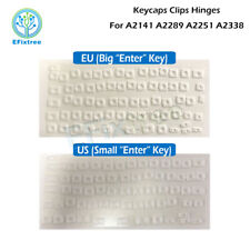 New Keycaps Clips Hinges Set For Macbook A2141 A2289 A2251 A2338 Keyboard Repair picture
