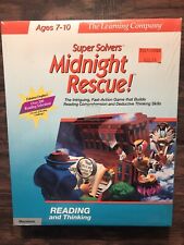 Vintage Big Box Super Solvers Midnight RescueSEALED for Macintosh picture
