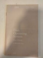 Microsoft IBM DOS Disk Operating System Users Guide 1502344 VTG 1983 Illustrated picture