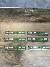 Lot of 6 RAM Kit of 2 Kingston ktm2759srk2/4g 24GB (6x4GB) From working system picture