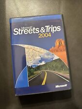 2004 Microsoft Streets and Trips Software 2 CD Set PC Pamphlet X09-56094 picture