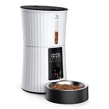 Petory Timed Automatic Cat Feeders - 4L Programable Dry Food Dispenser for Ca... picture