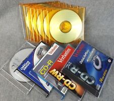 Lot of 11 Blank CD-R (9) and CD-RW (2) Maxell, Verbatim, Office Depot picture