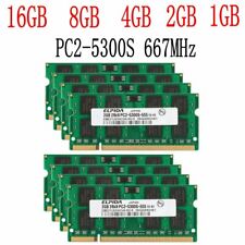 16GB 8GB 4GB 2GB DDR2 667MHz PC2-5300S 200Pin Laptop Memory RAM For Elpida LOT picture