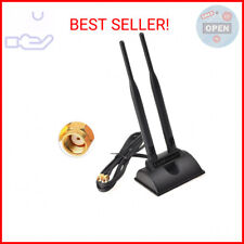 Eightwood WiFi Antenna with RP-SMA Male Connector, 2.4GHz 5GHz Dual Band Antenna picture