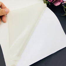 10x A4 Self Adhesive Parchment Paper Transparent Inkjet Printer Sticker picture