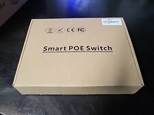 Unbranded 4 Port High Powered Smart POE Switch, New in Box. picture