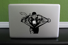 Super Hero Laptop sticker vinyl decal black picture