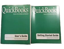 Vintage Quickbooks 4.0 Users Guide And Start Up Manual Windows And Macintosh picture