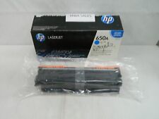 Genuine HP 650A CE271A Cyan Toner Cartridge CP5525 NEW OEM OPEN BOX picture