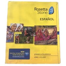 Rosetta Stone Spanish (Latin America) Level 1-5 Set picture