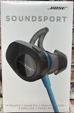 Bose SoundSport 761529-0020 Wireless Sweat Resistant InEar Headphones Aqua Blue. picture