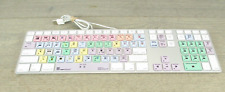 Logic Keyboard Final Cut Pro X Mac Wired Keyboard, Apple A1243 American English picture