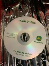John Deere 4120 4320 4520 4720 No Cab Service Repair Manual CD TM2137 picture