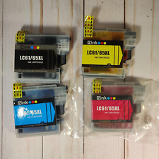 EZ Ink  4 Count Color Ink for Brother LC61/65XL  Cyan, Yellow, Black and Magenta picture
