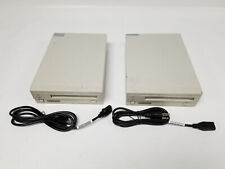 Vintage Lot of 2 Sony SMO-S551 External Magneto Optical Drives for 130mm/5.25