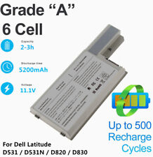 D820 D830 Battery for Dell Latitude D531 D531N M65 M4300 Type CF623 CF711 DF192 picture