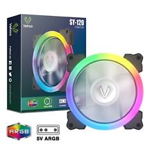 120mm LED ARGB Computer Case Fan PC Cooling Addressable RGB Motherboard SYNC picture