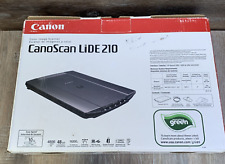 New Canon CanoScan LiDE210 Flatbed Scanner USB Color Image Software CD not inclu picture