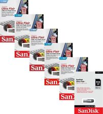 SanDisk Ultra Flair 16GB 32GB 64GB 128GB 256GB 512GB USB 3.0 SD CZ73 150MB/s LOT picture