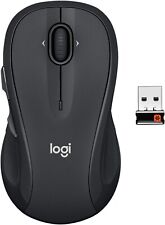 New Logitech M510 Wireless Laser Mouse for PC/MAC with Unifying Receiver - Gray picture