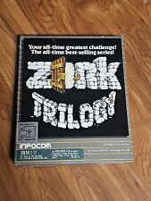  Infocom Zork Trilogy IBM PC MS-DOS 2.0 Floppy Disk & 3.5 Diskette Computer Game picture