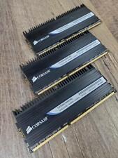 #799 ♻ CORSAIR DOMINATOR TR3X6G1600C8D 6GB (3X2GB) 1600MHZ DDR3 TRIPLE CHANNEL♻ picture