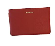Michael Kors Sleeve For MacBook Air 11” True Red Saffiano Leather picture