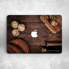 Vintage Wood Baseball Game Hard Case For Macbook Pro Retina Air 11 12 13 15 picture