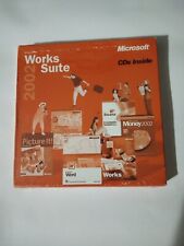 Microsoft Works Suite 2002 Sealed w/Product Key NEW picture