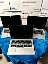 Lot of 3 HP Elitebook Laptops Folio9470m. No batteries. No power cords. picture