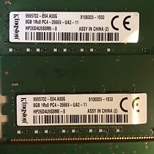 HP26D4U9S8ME-8 KINGSTON 8GB 1RX8 PC4-2666V DDR4 1.2V MEMORY MODULE (1x8GB) picture