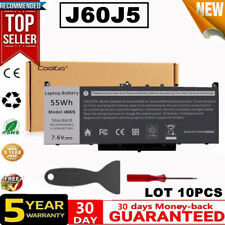 Lot 10x J60J5 Battery For Dell Latitude E7270 P26S001 E7470 P61G001 MC34Y 242WD picture
