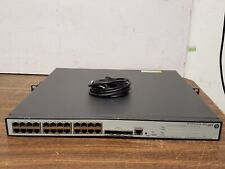 HP V1910-24G-PoE 24-Port 365W Switch JE007A w/Cord CN24BX307B picture