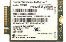 01AX737 LENOVO THINKPAD GOBI6000 Sierra EM7430 LTE/WCDMA 4G WLAN wireless card picture