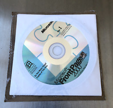 Microsoft FrontPage 2000 2 Discs, for Windows NT,'98 NOT for Win 10 or 11 picture