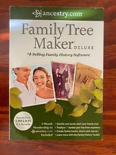 Family Tree Maker Deluxe Software Ancestry.com 2012 picture
