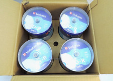 Lot (4) Verbatim Printable CD-R 100 Count Packs / Sealed picture