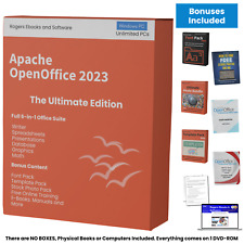 Open Office 2023 Professional Ultimate Full Version DVD Lifetime for Windows PC picture