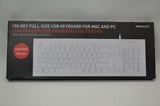 Macally MKEYE 104 Key Full-Size USB Keyboard *New Unused* picture