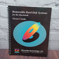 Removable Hard Disk Systems for the Macintosh Owner's Guide (MicroNET, 1993) VTG picture